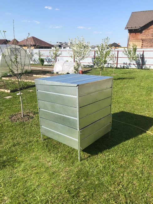 Компостер оцинкованный 0.8х0.8х1.06 в Санкт-Петербурге